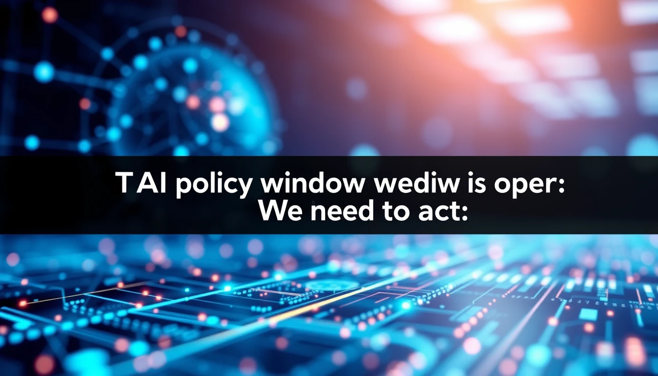 OpenAI'dan AI Politikası Çağrısı: Pencere Açıkken Harekete Geçilmeli